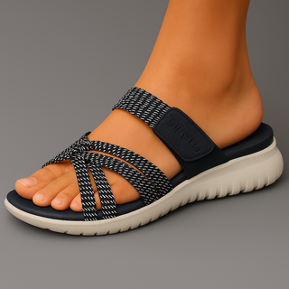 Delilah™ | Orthopedic Cross-Strap Sandals