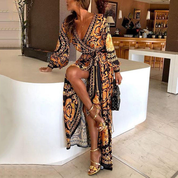 Marisol| Vestido Estampado Tribal