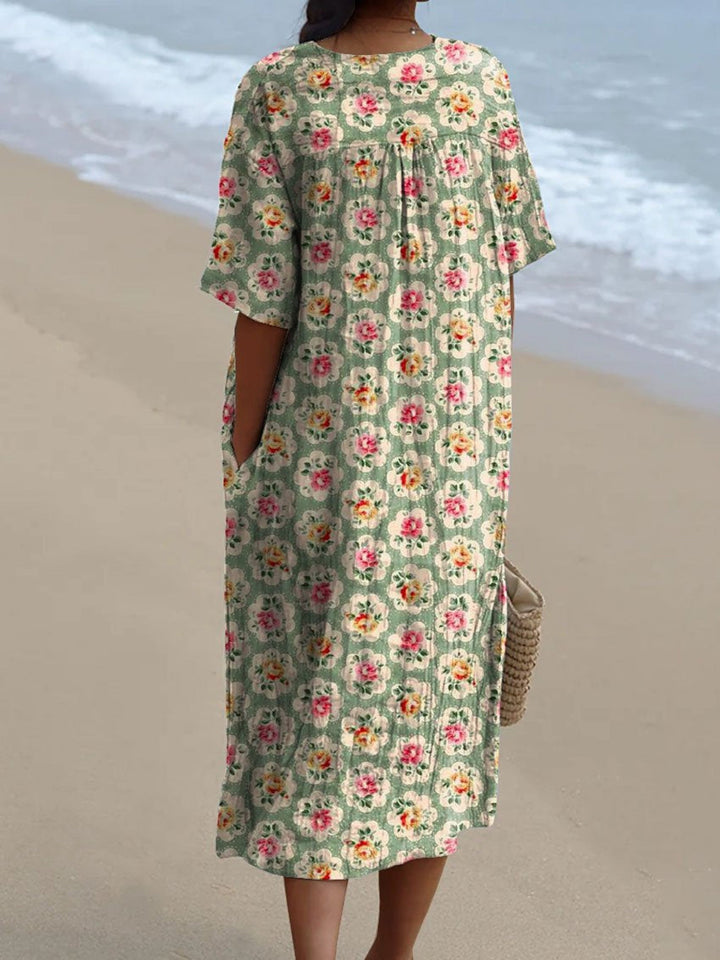 Edelmira | Vestido Rosas de Campo