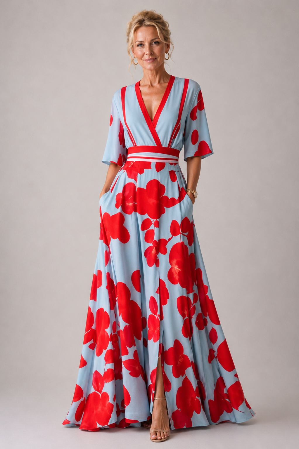Elowen™ | Enchanted Garden Wrap Dress