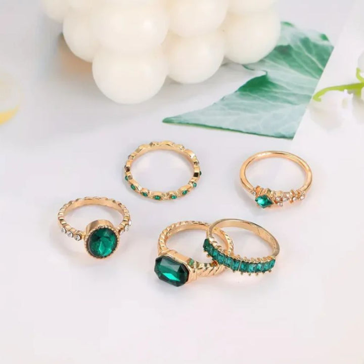 Isabel | Anillo Esmeralda Radiante